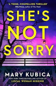She's Not Sorry Book Cover